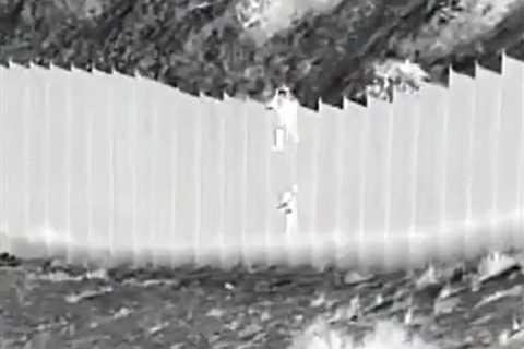 Coyotes Filmed Dropping Children, 3 and 5, Off 14ft Border Wall