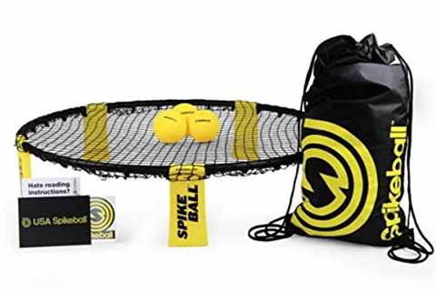 Spikeball Game Set (3 Ball Kit) - Game for The Backyard, Beach, Park, Indoors