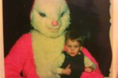 The best pictures of creepy Easter Bunnies scaring the chocolate out of innocent children.