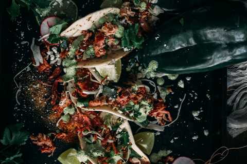 Easy Fire Roasted Poblano Crema for Carnitas