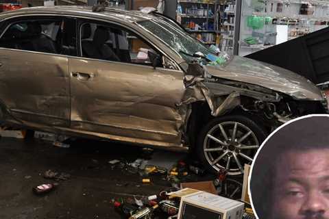 Disgruntled Ex Employee Drives Car Through Walmart