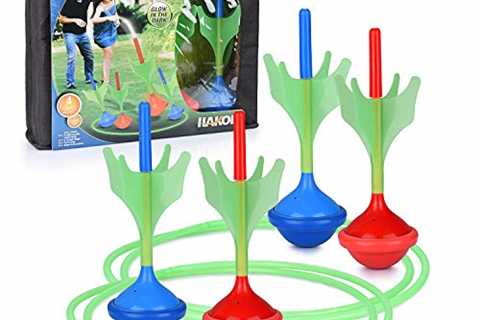 Lawn Darts Game – Glow in The Dark, Outdoor Backyard Toy for Kids &amp; Adults | Fun for The Entire ..