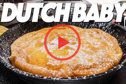 IMPRESSIVE DUTCH BABY (aka GERMAN PANCAKE RECIPE) | SAM THE COOKING GUY