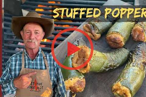Stuffed Jalapeno Poppers | Smoked Seafood Stuffed Poppers