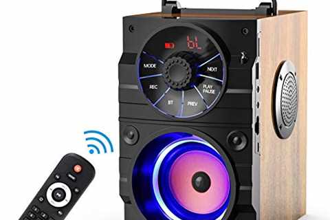 EIFER Portable Bluetooth Speaker Subwoofer Heavy Bass Wireless Outdoor Party Speaker MP3 Player..