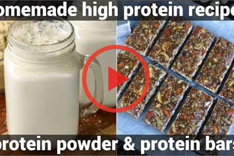 2 easy protein rich - indian diet recipes | high protein indian recipes | protein diet recipes