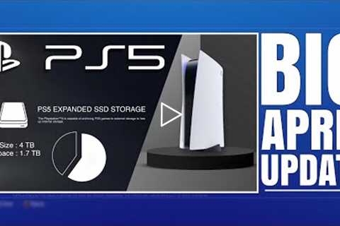PLAYSTATION 5 ( PS5 ) - PS5 SSD SUPPORT UPDATE ! / FAST PATCH UPDATES ! / PARTY UPGRADE / APRIL...
