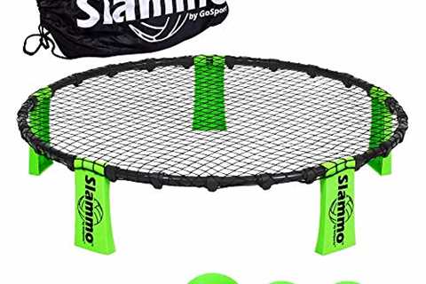 GoSports Slammo Game Set (Includes 3 Balls, Carrying Case and Rules) - Outdoor Lawn, Beach &amp;..