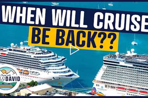 The CDC DOESN'T Want You To Cruise. BIG Cruise News!