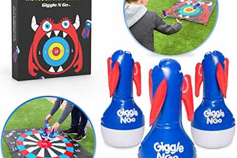 GIGGLE N GO Flarts Outdoor Games for Family - Yard Games and Fun Family Games for Kids and Adults.. ..
