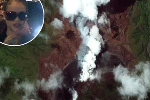 Rihanna Reacts as Barbados Is Smothered In Volcanic Ash (Exclusive)
