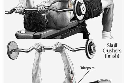 Skull-Crushers to Build Razor-Sharp Triceps