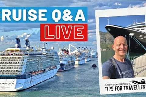 LIVE CRUISE Q&amp;A HOUR - Your Cruising Questions Answered - Saturday 24 April