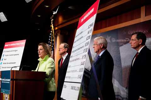 Republicans Look to Slash the Size of Biden’s Infrastructure Plan