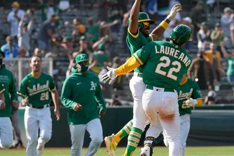The A’s Bust and Boom Their Way to First Place
