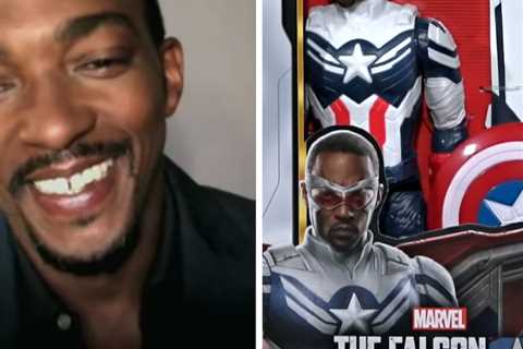 Anthony Mackie's Hilarious Reaction to His Captain America Action Figure