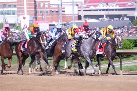 Malathaat wins the Kentucky Oaks and could meet the boys in the Belmont.