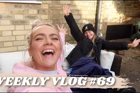 WEEKLY VLOG #69 | FINALLY REUNITED! BAKING AN EPIC CAKE &amp; A SENSE OF NORMALITY!!! |..