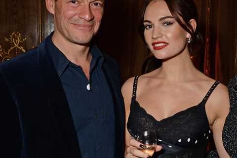 Lily James Says 'There's A Lot to Say' About Those Scandalous Dominic West Photos