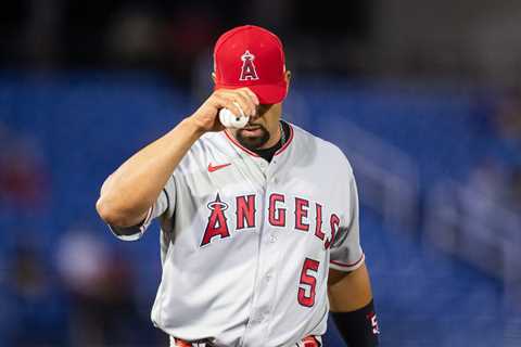Albert Pujols Placed on Waivers by Los Angeles Angels