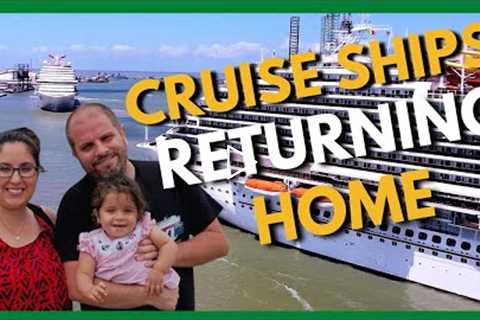 Carnival Cruise Ships Return to Port of Galveston, Vlog