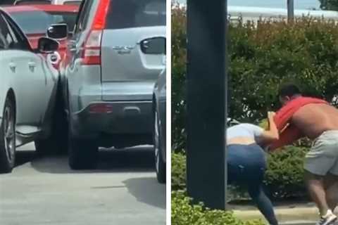 Woman Brawls With Man at Pumps as Gas Runs Out in North Carolina