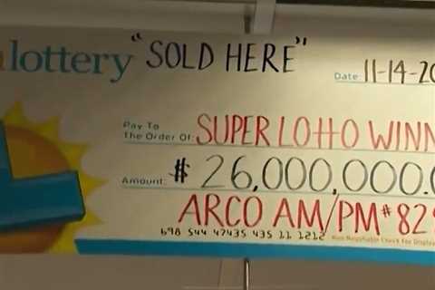 Cali Woman Loses $26 Million Lottery Prize After Washing Winning Ticket