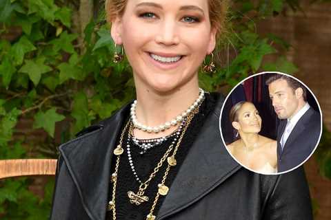 Jennifer Lawrence Is Really Excited About J.Lo and Ben Affleck Reunion