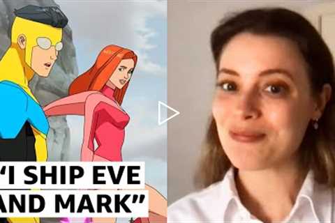 Gillian Jacobs and Robert Kirkman of Invincible React To Fan Comments | Prime Video