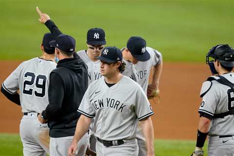 Gerrit Cole Falters as Yankees Lose to Rangers