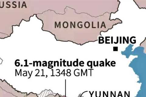 6.1-magnitude quake hits China's Yunnan province: USGS