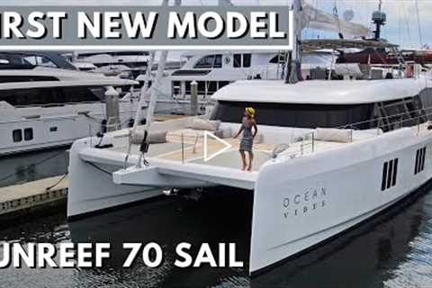$5,300,000 2020 SUNREEF 70 SAIL "Ocean Vibes" Luxury Catamaran Yacht Tour