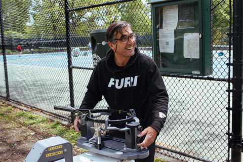 How a Traveling Tennis Racket Stringer Spends His Sundays