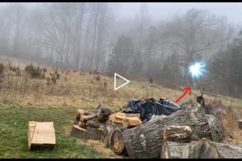 Captured by Hidden CCTV Security Camera! Shocking Trail Cam Video Footage! Extreme Fear And Terror!