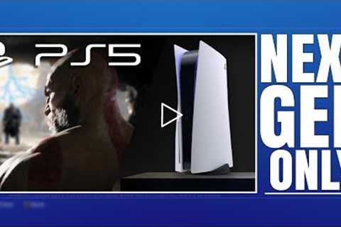 PLAYSTATION 5 ( PS5 ) - GOD OF WAR RAGNAROK // DUALSENSE PS4 UPGRADE CONFIRMED // NEW MAJOR PS5...