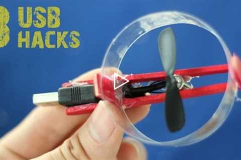 3 incredible USB gadgets you can make at home | Life hacks