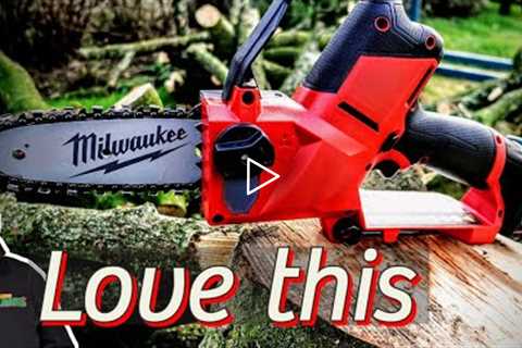 Milwaukee M12 Hatchet pruning saw The BEST tool of the year (So Far)