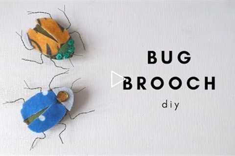 DIY Insect Jewelry | How to Make a Bug Brooch | Scarabs / Beetle Tutorial by Fluffy Hedgehog
