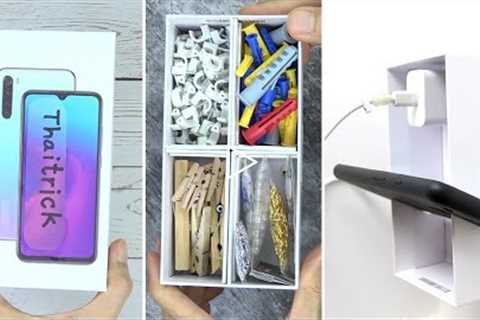 How To Reuse SmartPhone Box | Thaitrick