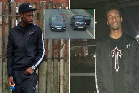 Gangster stabbed 20 times in underpass after pointing gun at car