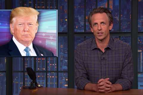 Seth Meyers Calls Trump the ‘David Blaine of Crime’