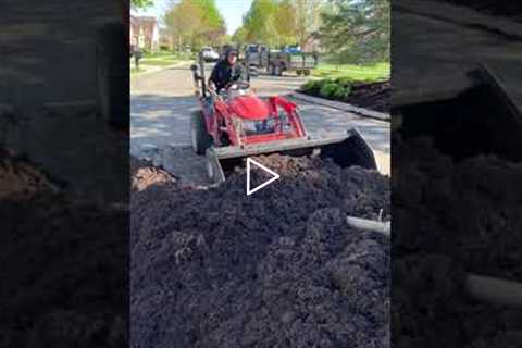 Mulch For Days! ► Let's Get It #shorts