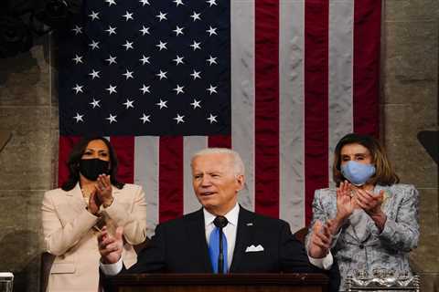 Kamala Harris and Nancy Pelosi make Biden’s address a historic moment