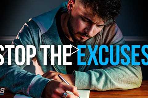 STOP THE EXCUSES - Powerful Motivational Video for Success &amp; Studying