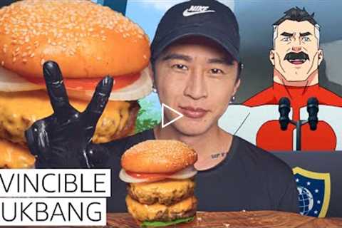 Invincible ASMR Mukbang with Zach Choi | Prime Video