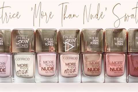 Catrice Nail Polish | More Than Nude | Live Swatch on real Nails