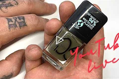 Live manicure w/Mr. Salon Life feat. Catrice #106 today 2pm EST and 8pm CET