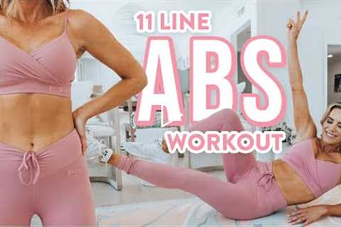 Abs Workout for 11 Line Abs | 2 WEEK ABS CHALLENGE!
