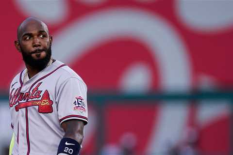 Atlanta Outfielder Is Arrested on Domestic Violence Charges