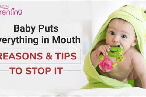 Baby Puts Everything in His Mouth – Reasons &amp; Tips to Stop